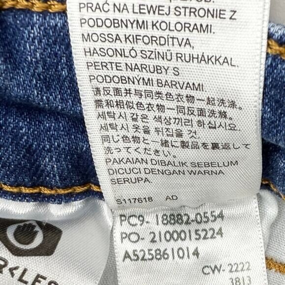 LEVI'S Premium 721 High-Rise Skinny Jeans Sz 25 Cassandra Says - Picture 8 of 10